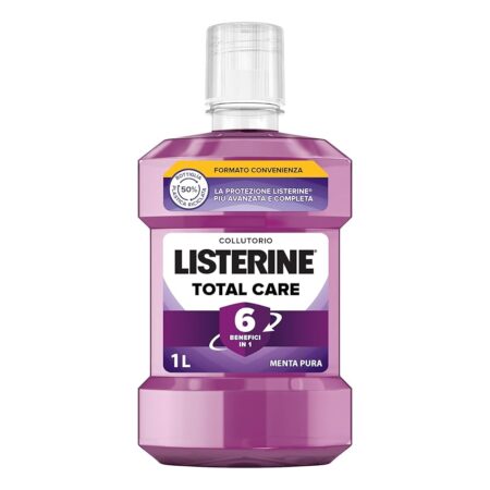 offerta a tempo: listerine collutorio total care 6 benefici in 1 1l — 50% da 9,90 € a 4,99 €
