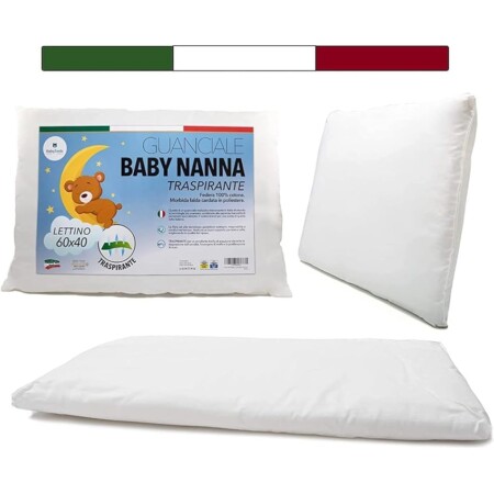 offerta a tempo: cuscino lettino bambino (100% made in italy e oeko tex®) — 5% da 21,95 € a 20,85 €