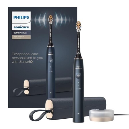 offerta a tempo: philips sonicare diamondclean prestige 9900 spazzolino elettrico sonico con 1 testina premium all — 37% da 349,99 € a 219,99 €
