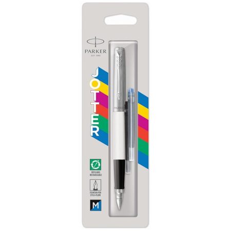 offerta a tempo: parker jotter originals penna stilografica, punta media — 11% da 16,27 € a 14,46 €