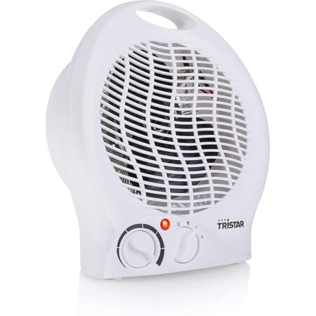 offerta a tempo: tristar stufa termoventilatore ka 5039, stufetta con 3 velocità regolabili — 33% da 17,99 € a 12,10 €
