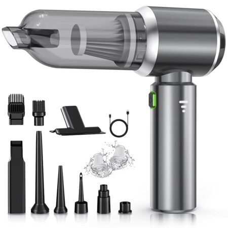 offerta a tempo: nvkhg aspirabriciole senza fili, 18000pa aspirapolvere auto portatile — 10% da 39,99 € a 35,99 €