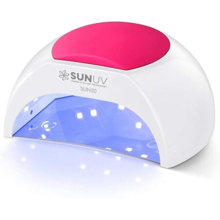 offerta a tempo: sunuv lampada unghie uv led professionale per gel e semipermanente,sensore di avvio automatico,4 — 28% da 49,99 € a 35,99 €