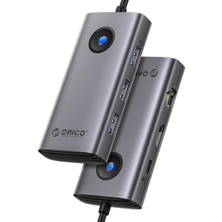 offerta a tempo: orico docking station 6 in 1 — 42% da 29,99 € a 17,54 €