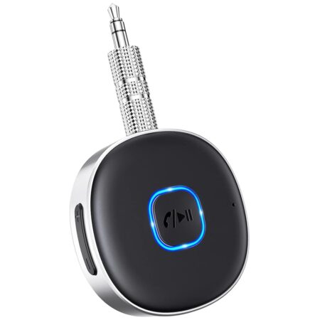 offerta a tempo: mohard ricevitore bluetooth 5.3, mini aux bluetooth auto per stereo/cuffie cablate/altoparlante — 27% da 21,99 € a 16,14 €