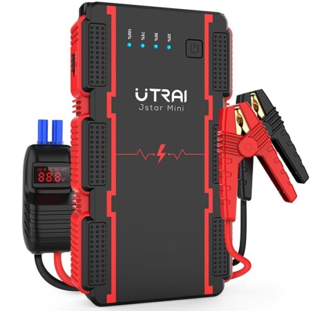 offerta a tempo: utrai booster avviamento moto 3000a 13800mah (motori fino a 7.5l benzina/ 6.5l diesel) — 20% da 49,99 € a 39,99 €
