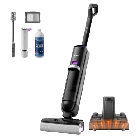 offerta a tempo: eureka rapidwash new730 aspirapolvere lavapavimenti senza fili secco/umido — 11% da 449,00 € a 399,99 €