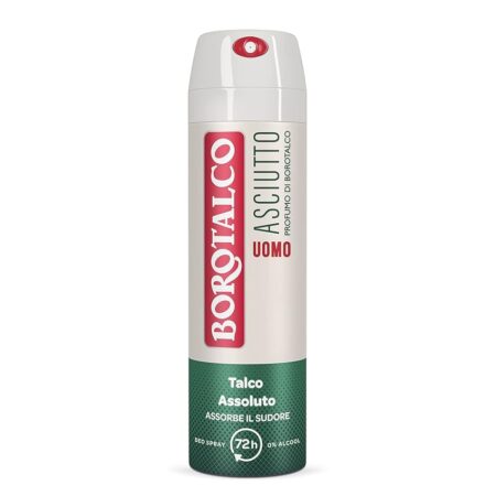 offerta a tempo: borotalco, deodorante uomo spray asciutto — 37% da 4,29 € a 2,69 €