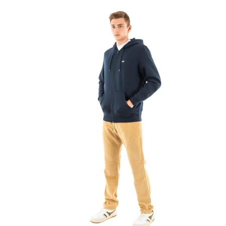 offerta a tempo: tommy jeans uomo felpa con zip flag zip thru con cappuccio — 16% da 89,90 € a 75,16 €