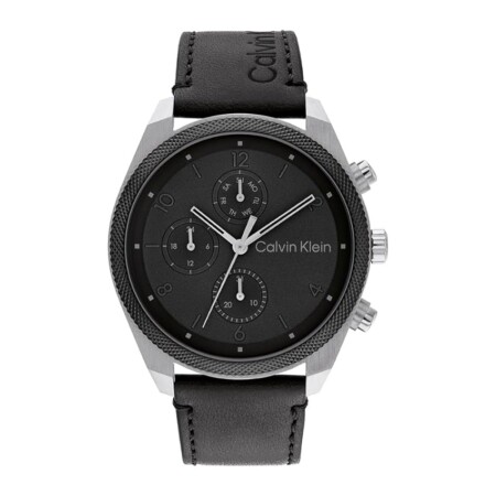 offerta a tempo: calvin klein orologio analogico multifunzione al quarzo da uomo collezione impact — 20% da 169,00 € a 135,99 €
