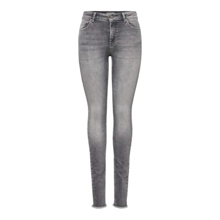 offerta a tempo: only blush mid sk ank raw jens noos skinny donna, grigio (grey denim/grey denim) — 40% da 44,99 € a 27,19 €