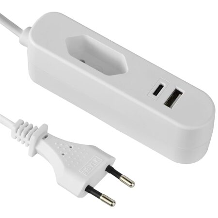 offerta a tempo: electraline 62654 prolunga elettrica portatile/adattatore da viaggio europa (europlug) — 23% da 17,10 € a 13,22 €