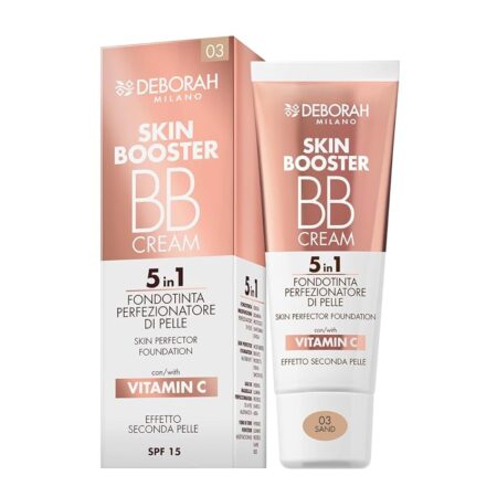 offerta a tempo: deborah milano bb cream skin booster n.03 sand, spf 15 — 27% da 9,50 € a 6,90 €