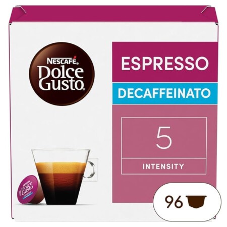 offerta a tempo: nescafÉ dolce gusto espresso decaffeinato caffè, 6 confezioni da 16 capsule (96 capsule) — 35% da 36,90 € a 23,94 €
