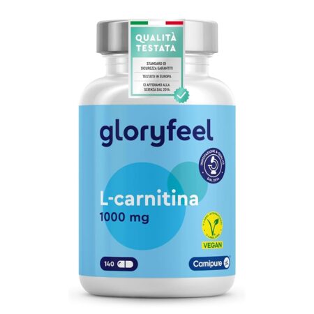 offerta a tempo: l carnitina integratore, 2.000mg carnitina capsule con premium carnipure® — 15% da 22,99 € a 19,54 €