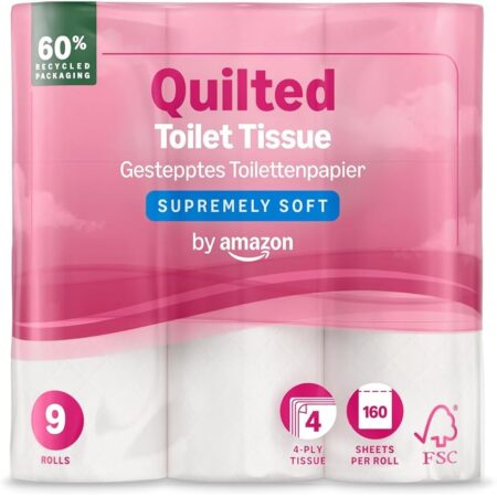 offerta a tempo: 9 rotoli di carta igienica ultra morbida — 44% da 11,90 € a 6,64 €