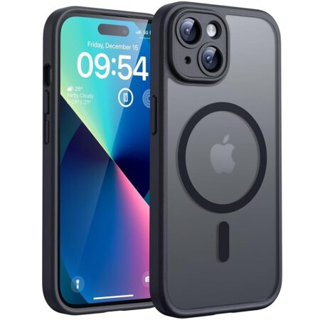 offerta a tempo: tocol cover magnetica per iphone 13 6,1 pollic, compatibile con magsafe — 5% da 11,99 € a 11,39 €