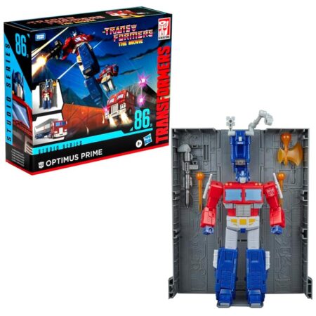 offerta a tempo: transformers studio series commander class, action figure di optimus prime 86 — 16% da 109,99 € a 92,49 €