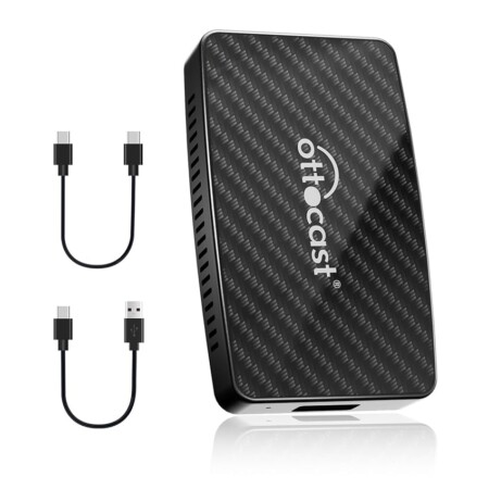 offerta a tempo: ottocast play2video pro – adattatore wireless tutto in uno carplay e android auto con youtube — 20% da 129,99 € a 103,99 €