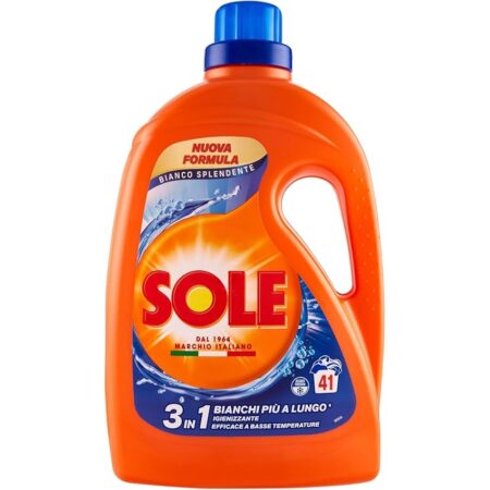 offerta a tempo: sole detersivo lavatrice proteggi colore 41 lavaggi — 39% da 6,49 € a 3,99 €