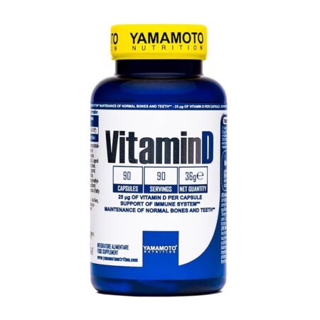 offerta a tempo: yamamoto nutrition, vitamin d 90 capsule — 18% da 9,49 € a 7,74 €