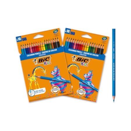 offerta a tempo: bic kids matite colorate, evolution ecolutions — 15% da 9,63 € a 8,19 €