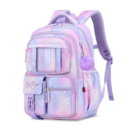 offerta a tempo: tanou zaino bambina elementari zaino per ragazze, traspirante cartella scuola elementare bambina di 7 — 10% da 37,99 € a 34,19 €