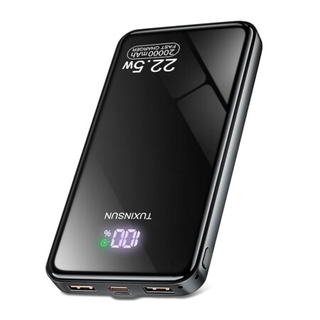 offerta a tempo: caricabatterie portatile da 20000mah con display lcd — 50% da 19,99 € a 9,99 €