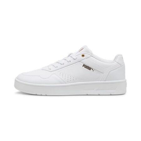 offerta a tempo: puma unisex court classic scarpe da ginnastica, puma white puma gold — 35% da 64,95 € a 41,99 €