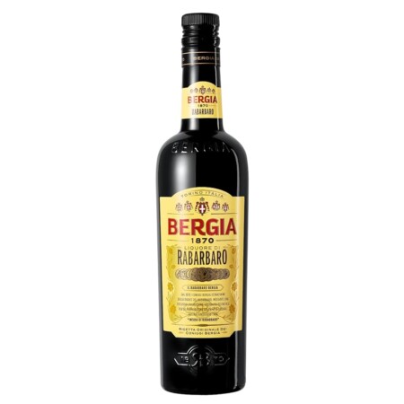 offerta a tempo: rabarbaro bergia 70cl – liquore di rabarbaro dal gusto piacevolmente amaro. 16% vol. — 27% da 16,90 € a 12,30 €