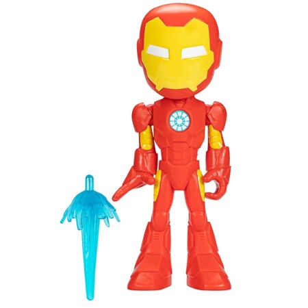 offerta a tempo: hasbro marvel spidey e i suoi fantastici amici supersized iron man action figure giocattolo del supereroe — 17% da 14,99 € a 12,49 €