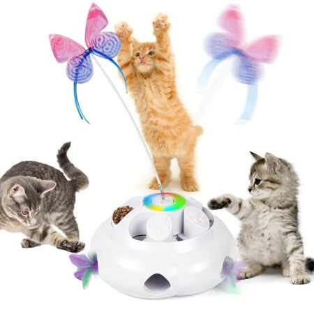 offerta a tempo: giocattolo interattivo 3 in 1 elettronico per gatti — 56% da 15,99 € a 6,99 €