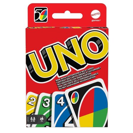offerta a tempo: mattel games uno carte da gioco, adatto per bambini e per tutta la famiglia con carte speciali — 25% da 12,99 € a 9,73 €