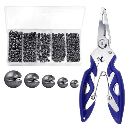 offerta a tempo: kit da pesca con pinza 220 pezzi — 67% da 29,99 € a 9,99 €