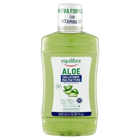 offerta a tempo: equilibra collutorio aloe multiattivo 500ml — 40% da 4,99 € a 2,99 €
