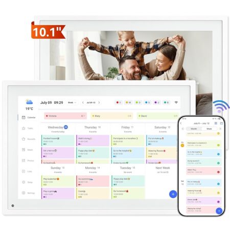 offerta a tempo: calendario digitale con controllo remoto da smartphone — 70% da 529,99 € a 158,99 €