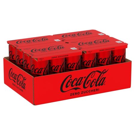 offerta a tempo: coca cola zero zuccheri 24 lattine — 37% da 19,16 € a 12,12 €