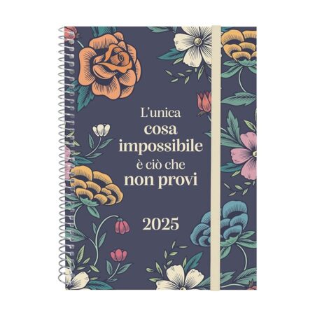 offerta a tempo: finocam agenda spirale design collection 2025 settimana layout orizzontale gennaio 2025 — 22% da 12,00 € a 9,34 €