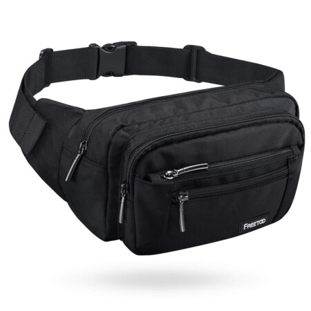 offerta a tempo: freetoo marsupio con 5 tasche marsupio bum bag cintura regolabile singola spalla per — 14% da 22,99 € a 19,66 €