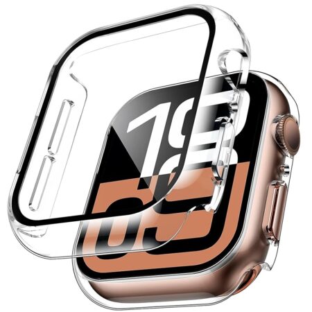 offerta a tempo: tauri 2 pezzi cover pc compatibile con apple watch series 11/10 42mm — 26% da 10,99 € a 8,13 €