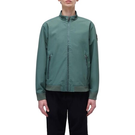 offerta a tempo: napapijri uomo giacca ambers verde xl — 30% da 144,00 € a 100,80 €