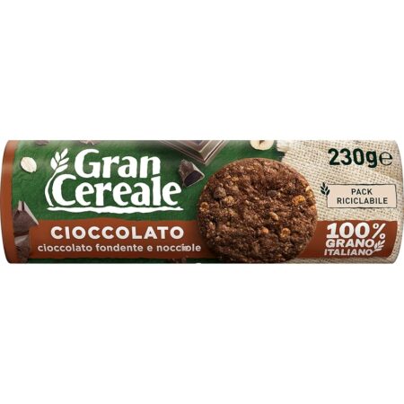 offerta a tempo: gran cereale biscotti gran cereale al cioccolato, biscotti dal gusto pieno ricchi — 38% da 1,60 € a 0,99 €
