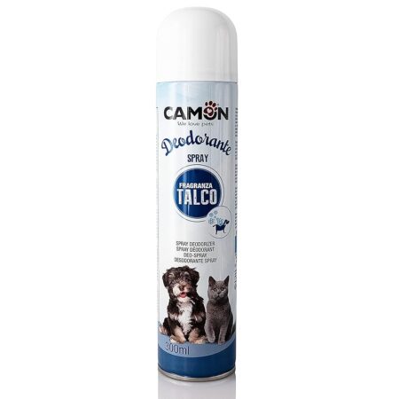 offerta a tempo: camon deodorante spray al talco per cani e gatti — 37% da 10,98 € a 6,89 €