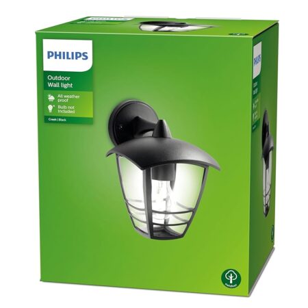 offerta a tempo: philips led lampada da parete creek, per esterno — 20% da 19,91 € a 15,93 €