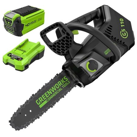 offerta a tempo: greenworks gd40tcsk2 motosega a batteria con impugnatura superiore — 25% da 279,99 € a 209,99 €