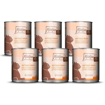 offerta a tempo: mjamjam cibo umido premium per gatti puro piacere della carne — 39% da 33,45 € a 20,30 €