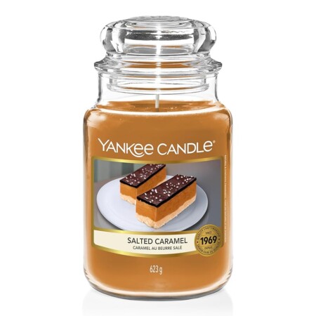 offerta a tempo: yankee candle a long time ago count, salted caramel — 30% da 34,90 € a 24,39 €