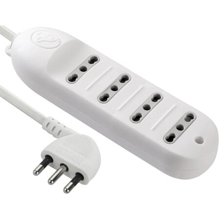 offerta a tempo: electraline ciabatta multipresa con 4 prese — 44% da 8,29 € a 4,66 €