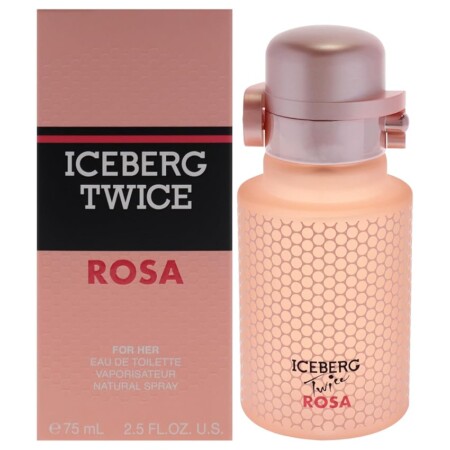 offerta a tempo: iceberg twice rosa woman – eau de toilette 75 ml, profumo da donna dalle note floreali — 36% da 20,00 € a 12,80 €