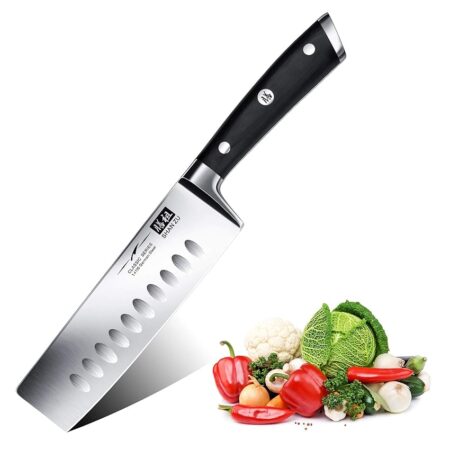 offerta a tempo: shan zu coltello da cucina 16.5cm giapponese nakiri coltelli per verdure professionali — 33% da 35,99 € a 23,99 €